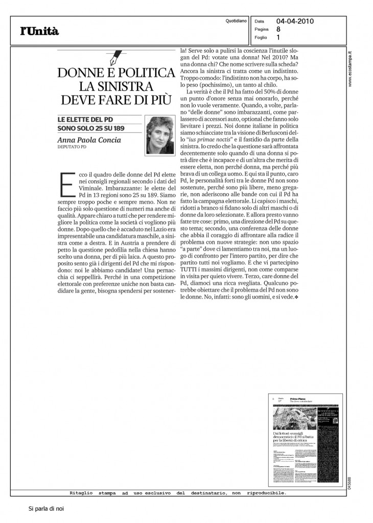 concia-su-unita-donne-pasqua