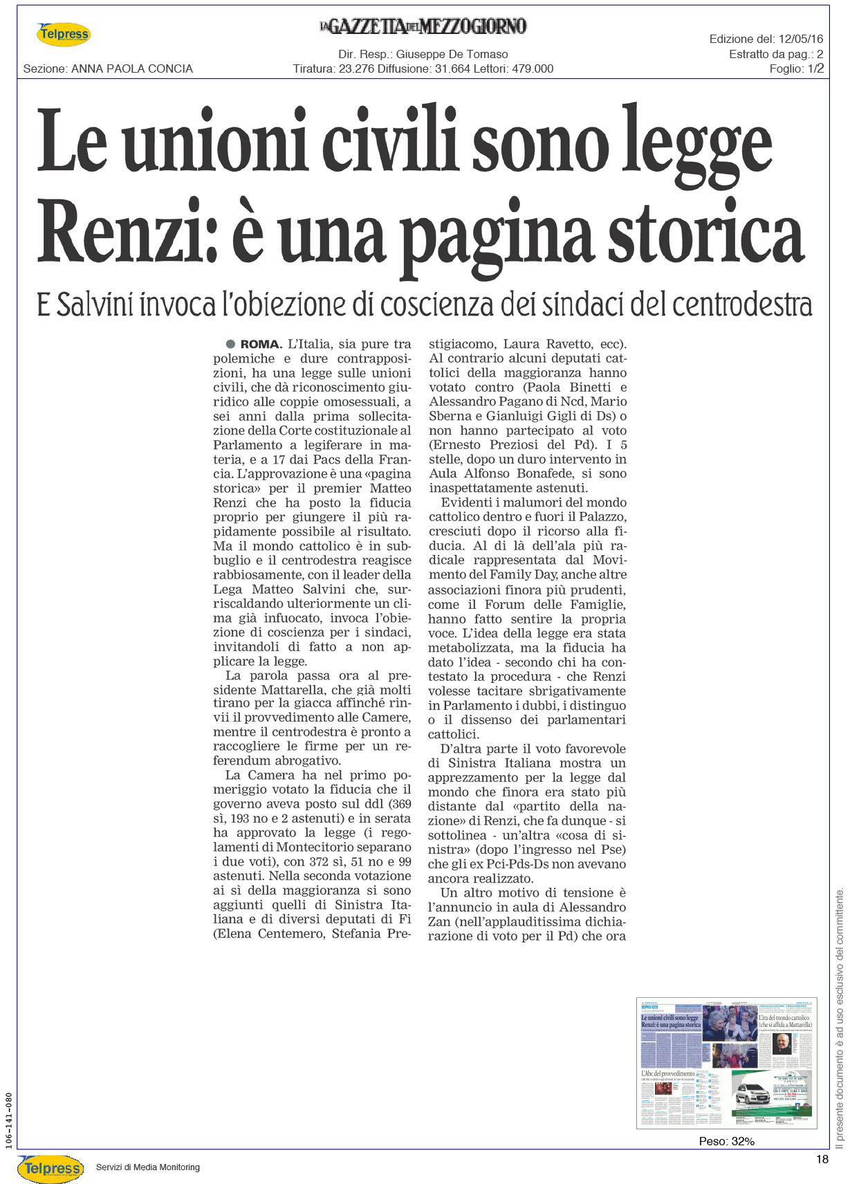 Rassegna Stampa